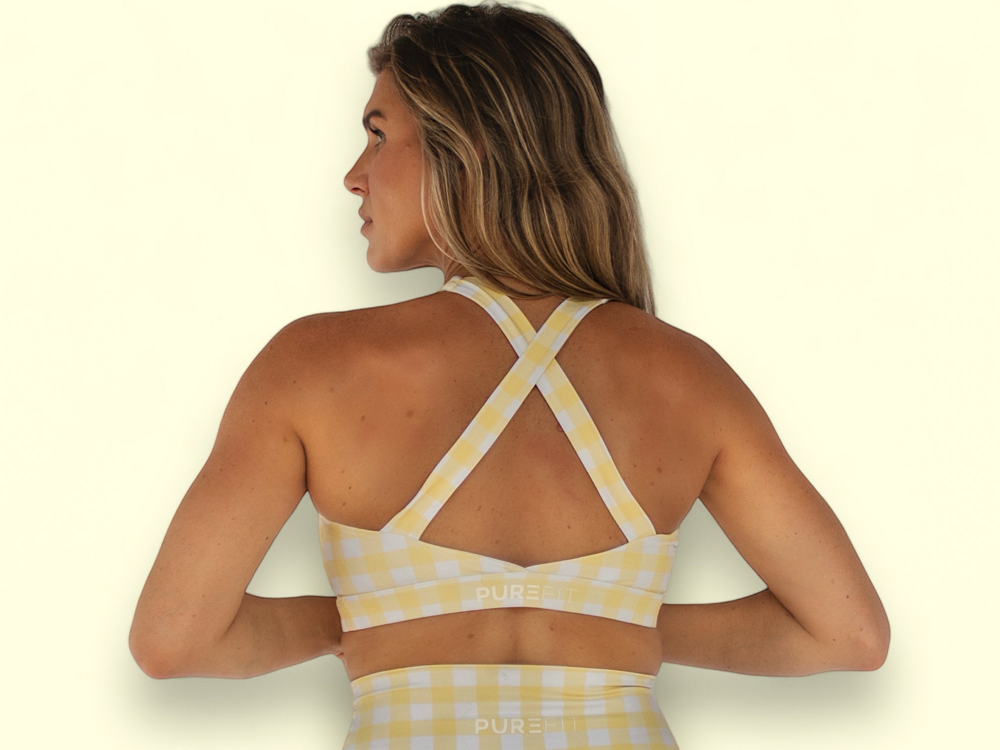 Savvy Checkers Sports Bra